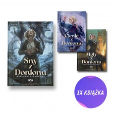 Sny z Donlonu + Mgły z Donlonu + Cienie z Donlonu (3x książka + 3x zakładka gratis)