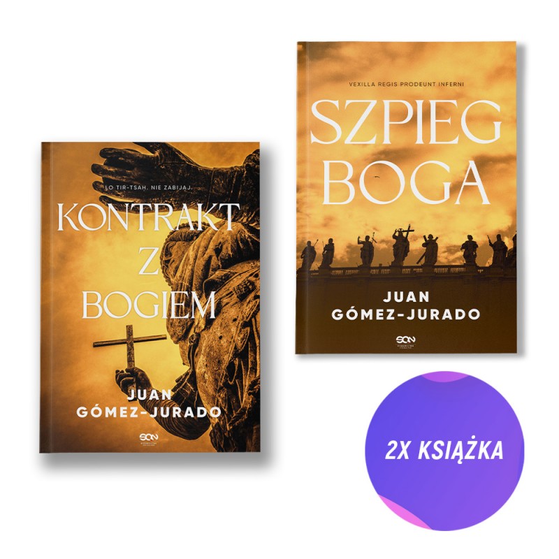 Kontrakt z Bogiem + Szpieg Boga (2x książka)