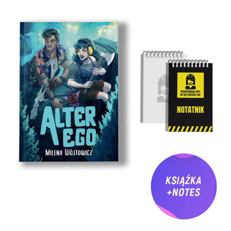 Alter Ego (książka + mały notes Alter ego + pocztówka gratis)