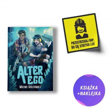 Alter Ego (książka + naklejka BHP Vice versa + pocztówka gratis)