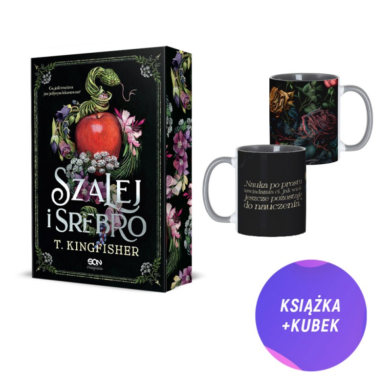 Szalej i srebro (książka + kubek botaniczny 330ml + zakładka gratis)