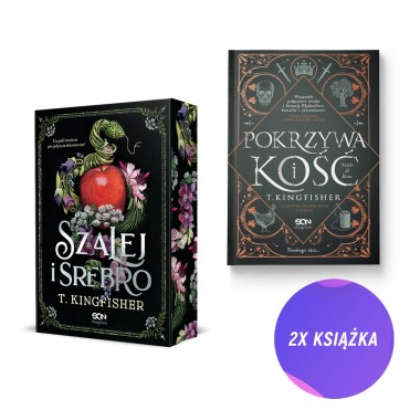 Szalej i srebro (2x książka + 2x zakładka gratis)
