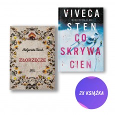 Złorzecze + Co skrywa cień (2x książka)
