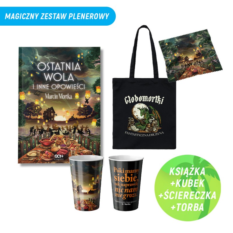 Ostatnia wola i inne opowieści (książka + plastikowy kubek + bawełniana torba Głodomortki + ściereczka Ostatnia wola + zakładka)