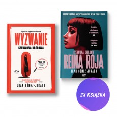 Wyzwanie Czerwona Królowa. Zagadki dla wyjątkowych umysłów + Reina Roja (2x książka)