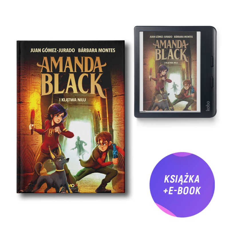 Amanda Black i Klątwa Nilu (książka + e-book)