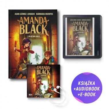 Amanda Black i Klątwa Nilu (książka + audiobook + e-book)