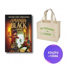 Amanda Black i Klątwa Nilu (książka + torba bawełniana lunchbox na przekąski i na książki)