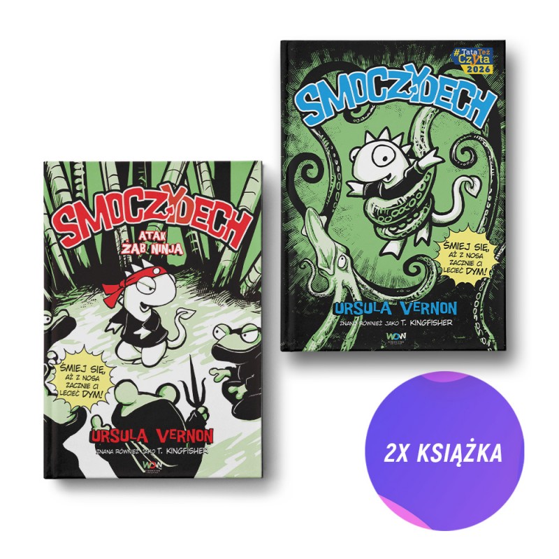 Atak żab ninja + Smoczydech (2x książka)