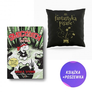 Atak żab ninja (książka + czarna poszewka na poduszkę)