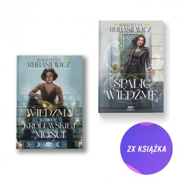 Wiedźma Jego Królewskiej Mości + Spalić wiedźmę (2x książka)