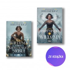 Wiedźma Jego Królewskiej Mości + Przeminęło z wiedźmą (2x książka + zakładka gratis)