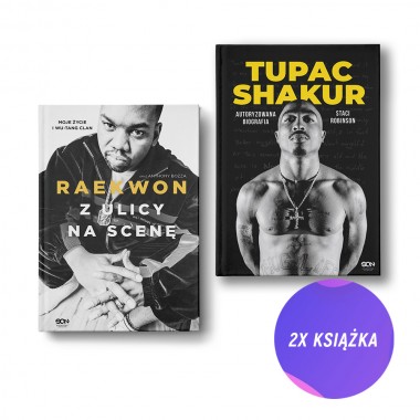Z ulicy na scenę. Moje życie i Wu-Tang Clan + Tupac Shakur (2x książka)