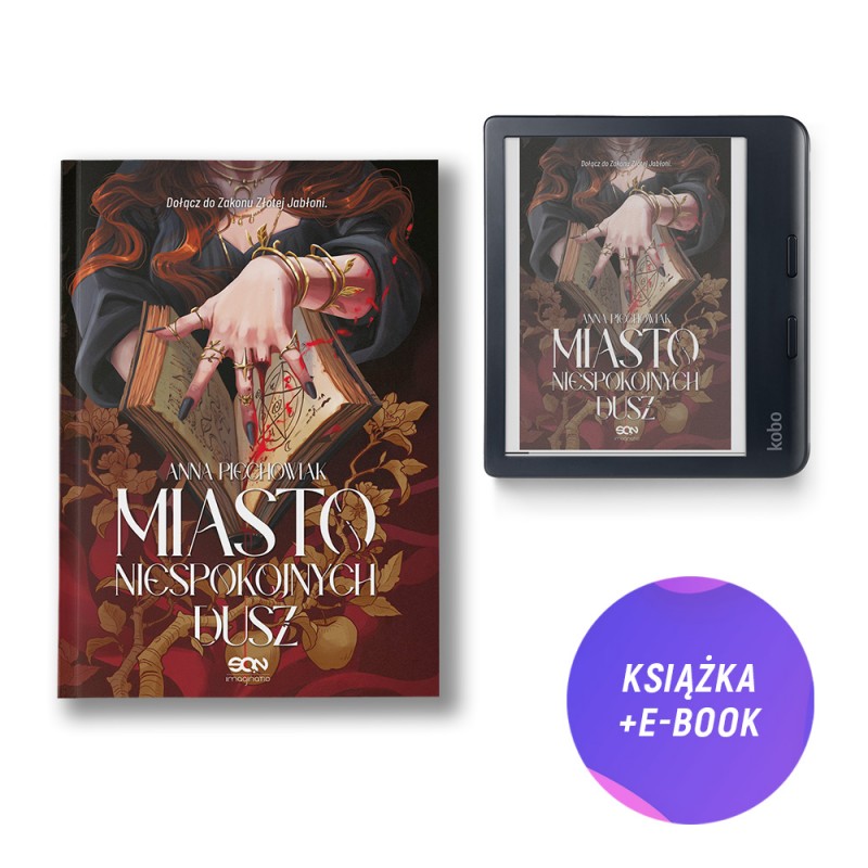 Miasto niespokojnych dusz (książka + e-book)