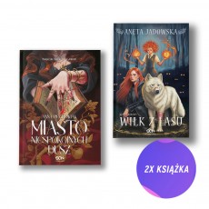 Miasto niespokojnych dusz + Wilk z lasu (2x książka)