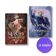Miasto niespokojnych dusz + Cienie z Donlonu (2x książka + zakładka)
