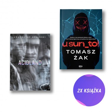 Acidland + usuń_to! (2x książka)
