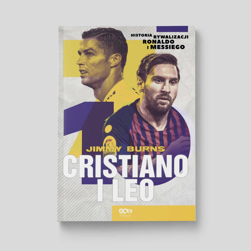 Okładka książki Cristiano i Leo. Historia rywalizacji Ronaldo i Messiego w SQN Store front