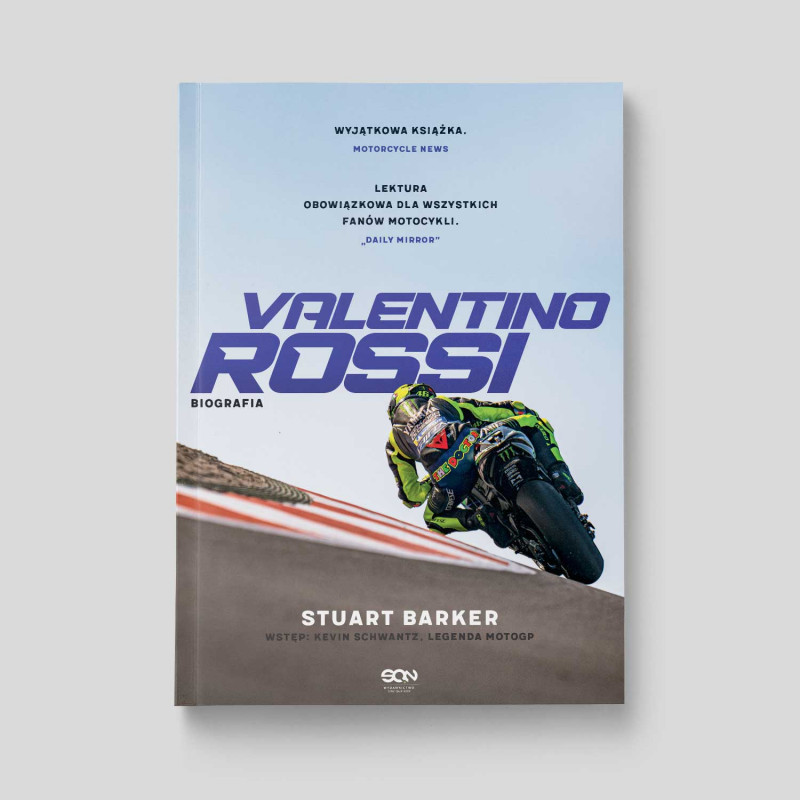 Okładka książki Valentino Rossi. Biografia w księgarni SQN Store