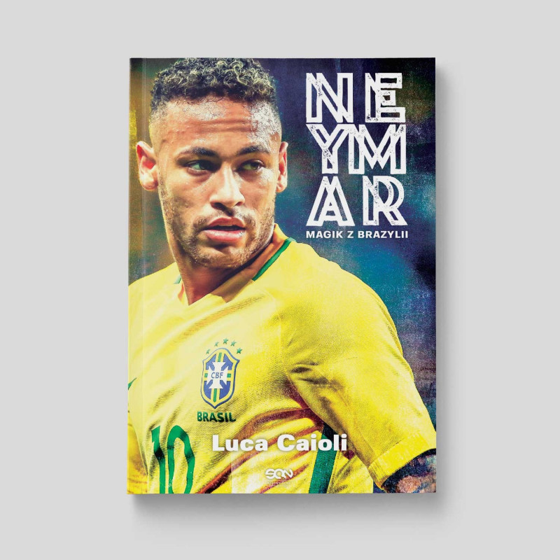 Okładka książki Neymar. Magik z Brazylii w SQN Store front Okładka książki Neymar. Magik z Brazylii w SQN Store front