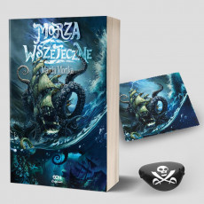 Zdjęcie pakietu SQN Originals: Morza Wszeteczne + e-book + Piracka opaska na oko (ściereczka gratis) w księgarni SQN Store