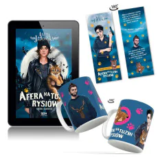 Pakiet: Afera na tuzin rysiów (e-book+ kubek + zakładka gratis)