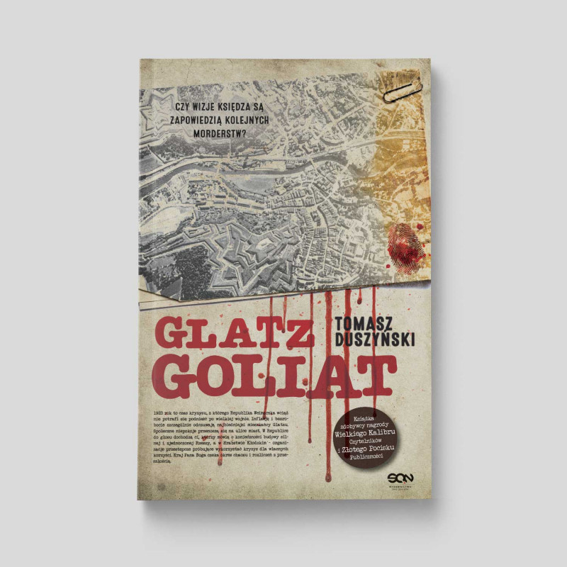 Okładka książki Glatz. Goliat w księgarni SQN Store
