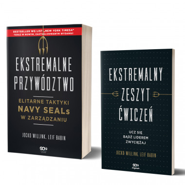 Pakiet: Ekstremalne przywództwo + SQN Originals: Ekstremalny zeszyt ćwiczeń (2x książka)