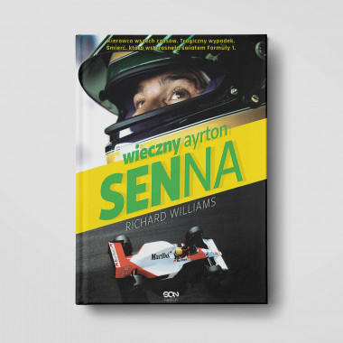 Okładka książki Wieczny Ayrton Senna w SQN Store front