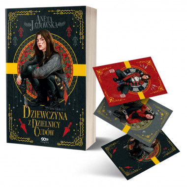 Pakiet: Dziewczyna z dzielnicy cudów. Nikita. Tom 1. Wydanie II + Zestaw pocztówek (książka + pocztówki) w SQN Store