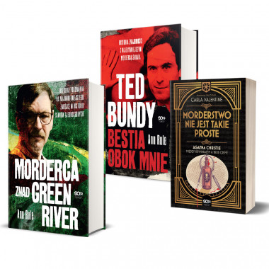 Pakiet: Morderca znad Green River + Ted Bundy + Morderstwo nie jest takie proste (3x książka) w SQN Store