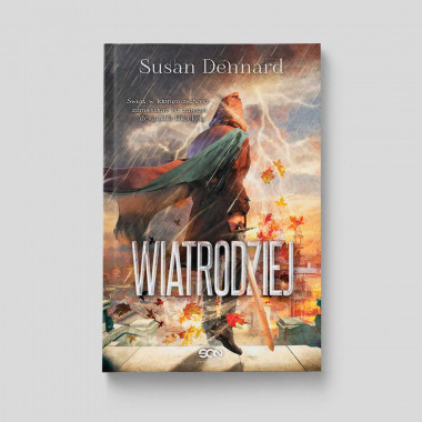Okładka książki Wiatrodziej w SQN Store front