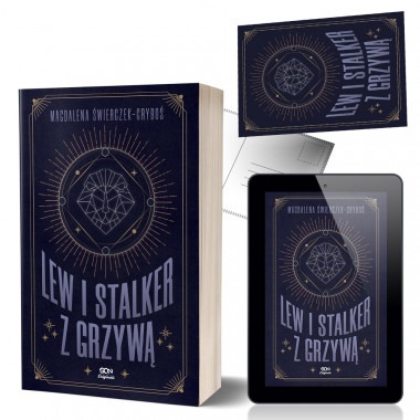 Pakiet SQN Originals: Lew i stalker z grzywą + Pocztówka gratis + E-book (książka + e-book + pocztówka)
