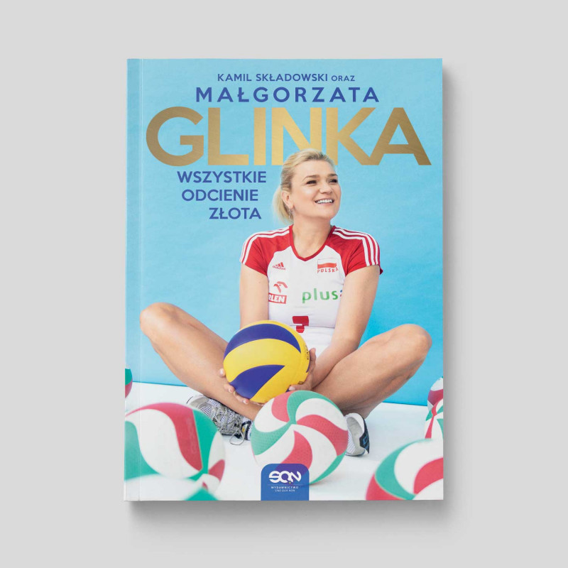 Okładka książki Małgorzata Glinka. Wszystkie odcienie złota w księgarni SQN Store