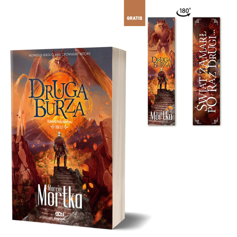 SQN Originals: Druga Burza + zakładka gratis (książka + zakładka) w SQN Store SQN Originals: Druga Burza + zakładka gratis (książka + zakładka) w SQN Store