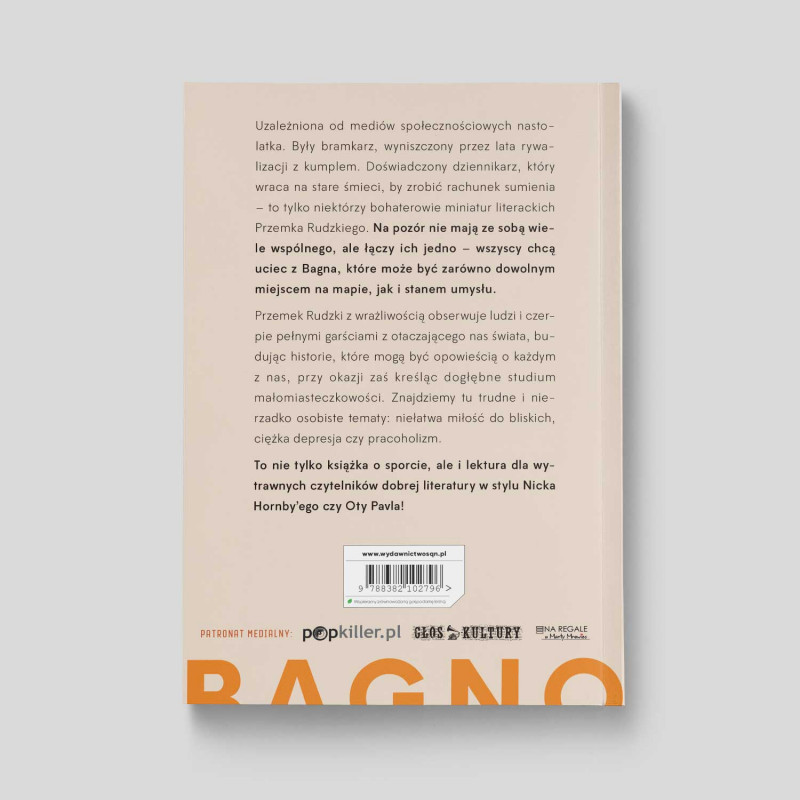 Okładka książki Bagno. Czternaście historii o ucieczce w księgarni SQN Store