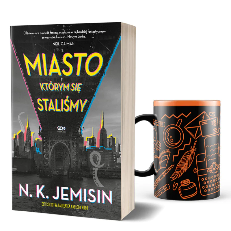 Pakiet: Miasto, którym się staliśmy + Kubek literacki 400ml (książka + kubek) Pakiet: Miasto, którym się staliśmy + Kubek literacki 400ml (książka + kubek)