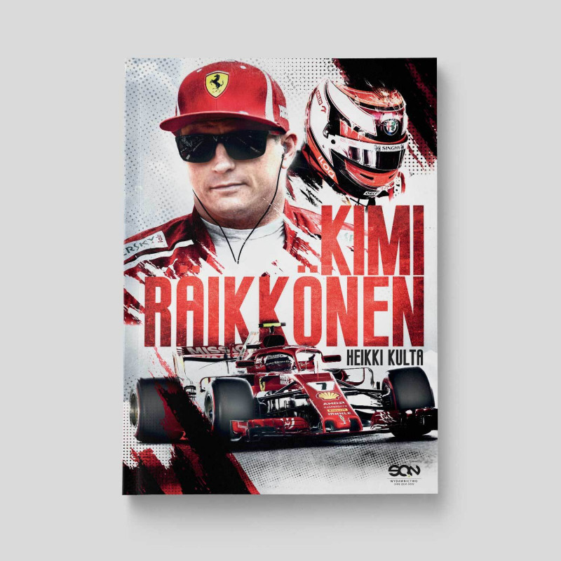 Okładka książki Kimi Raikkonen w SQN Store