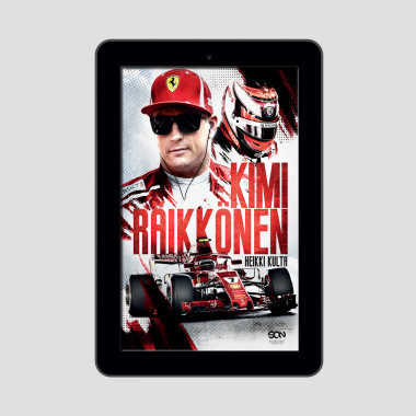 Okładka e-booka Kimi Raikkonen w SQN Store