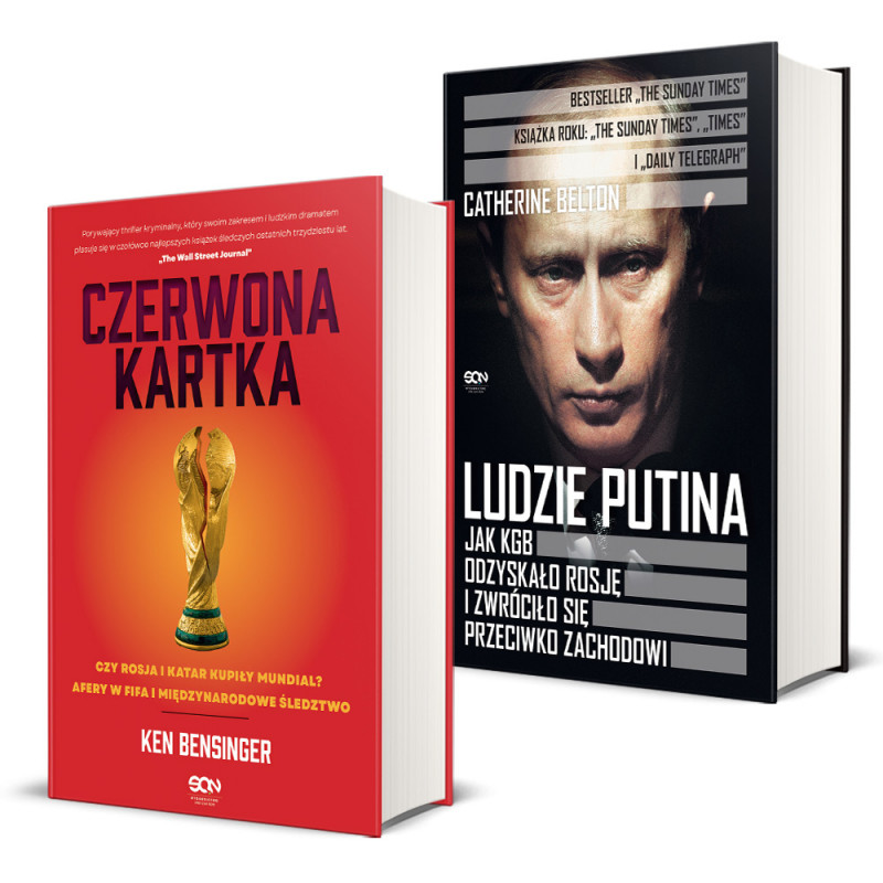Pakiet: Czerwona kartka + Ludzie Putina (2x książka)