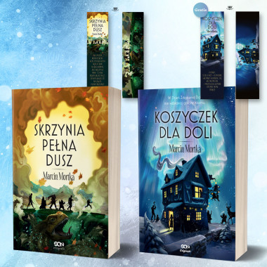 Pakiet SQN Originals: Koszyczek dla Doli + Skrzynia pełna dusz (2x książka + 2x zakładka gratis)