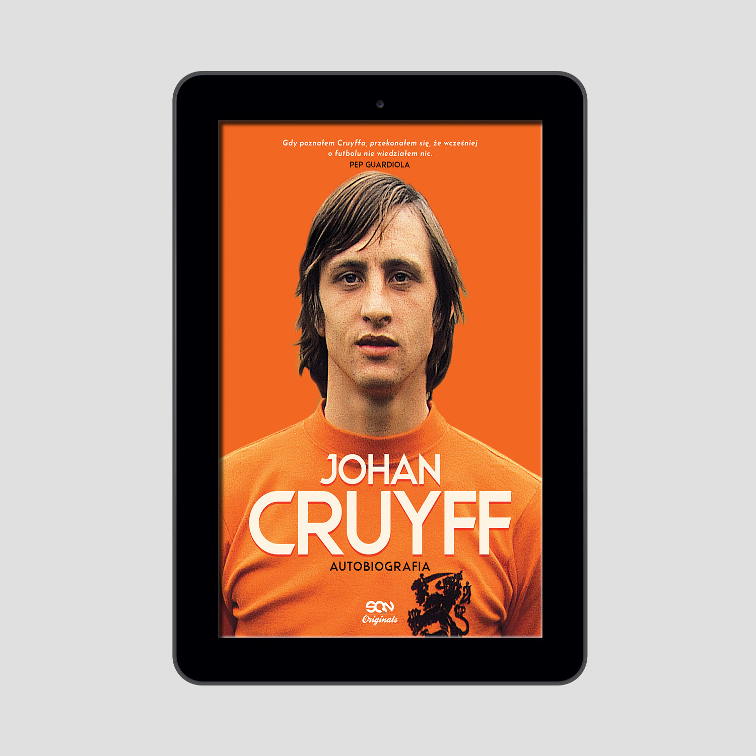 Okładka:SQN Originals: Johan Cruyff. Autobiografia 