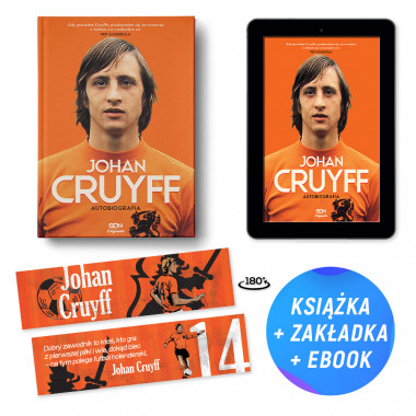 Pakiet SQN Originals: Johan Cruyff. Autobiografia + e-book (książka + e-book + zakładka gratis)