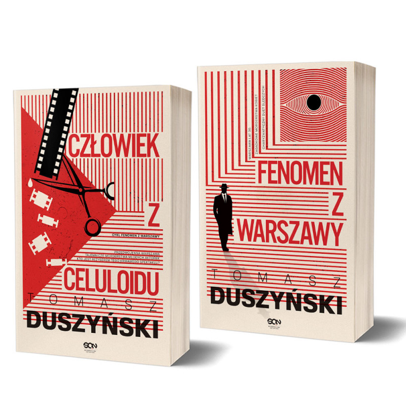 Pakiet: Człowiek z celuloidu + Fenomen z Warszawy (2x książka)