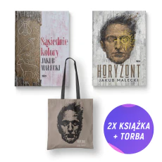 Pakiet: Sąsiednie kolory + Horyzont + Torba bawełniana Horyzont (2x książka + torba)
