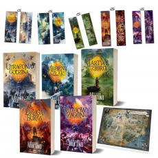 Pakiet: Cała seria Straceńcy Madsa Voortena - 5 tomów + Mapa i zakładki gratis (5x książka + mapa + 5x zakładka)