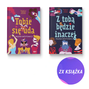 Pakiet: Tobie się uda + Z tobą będzie inaczej (2x książka)