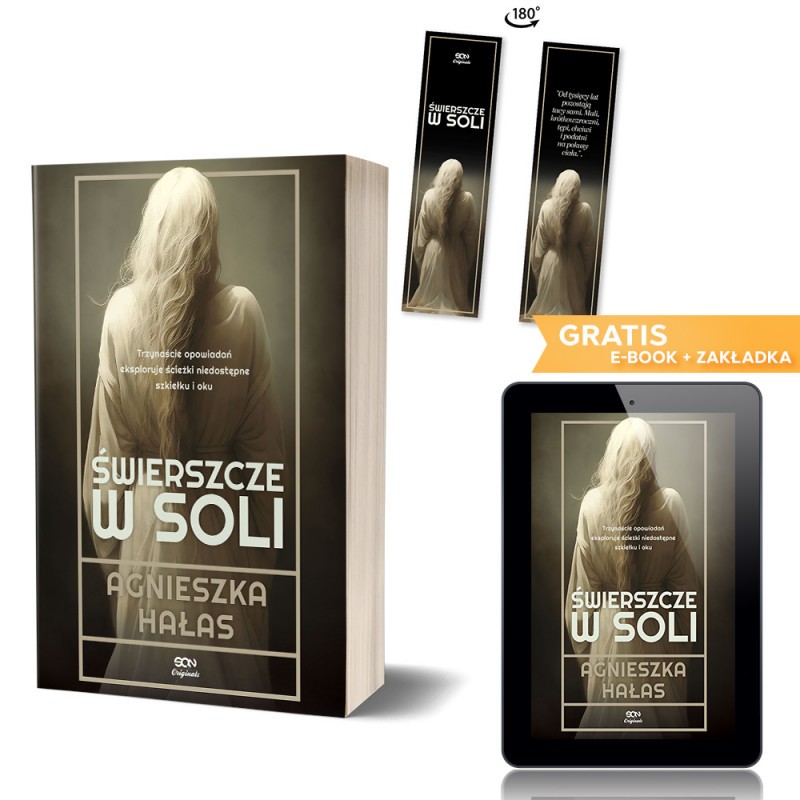 Pakiet SQN Originals: Świerszcze w soli (książka + e-book i zakładka gratis)