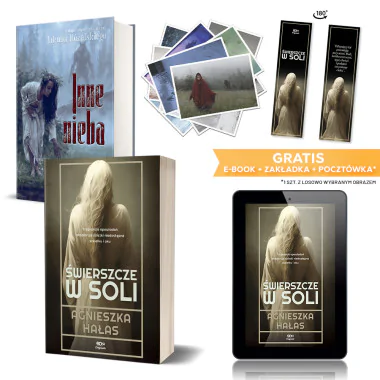 Pakiet SQN Originals: Świerszcze w soli + Inne Nieba (2x książka + e-book, pocztówka i zakładka gratis)