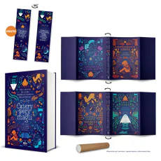 Pakiet: Cztery pory magii + Dwustronna obwoluta (książka + obwoluta + zakładka gratis)